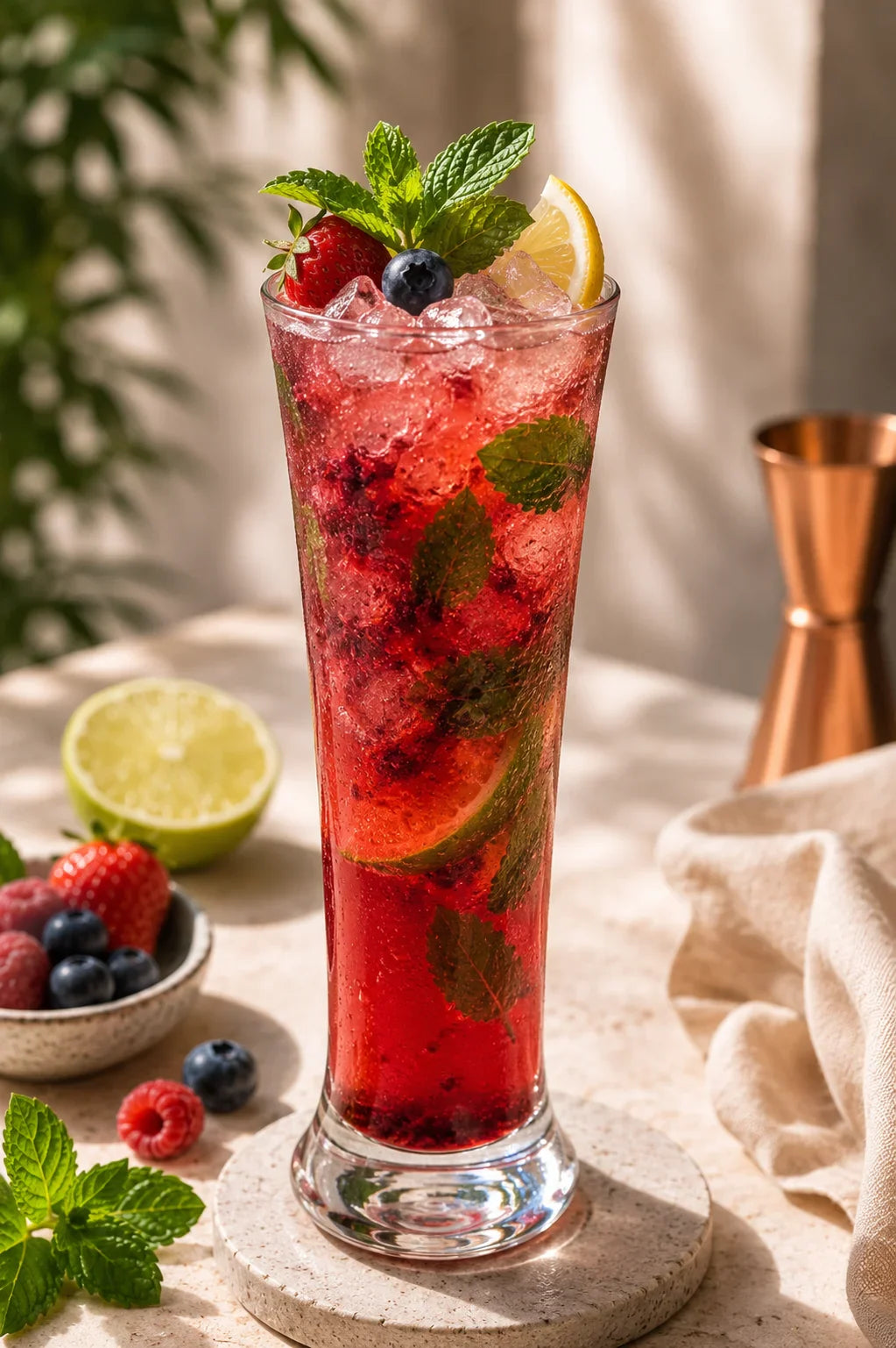 Mixed Berry Mojito