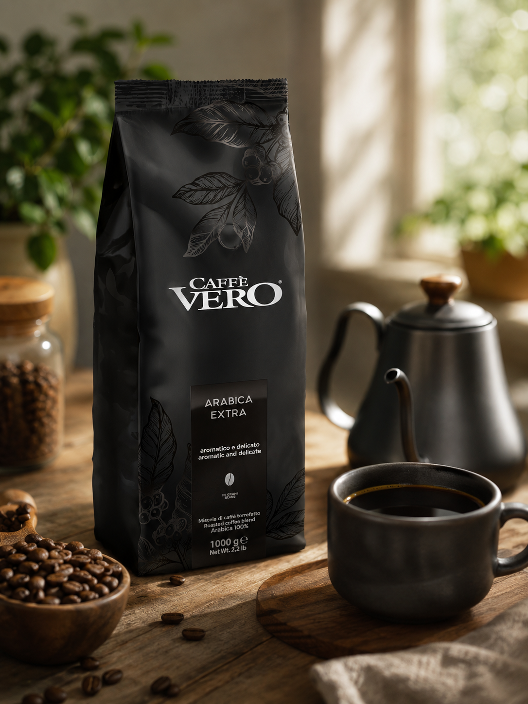 Vero Arabica Extra Coffee Beans 1 Kg