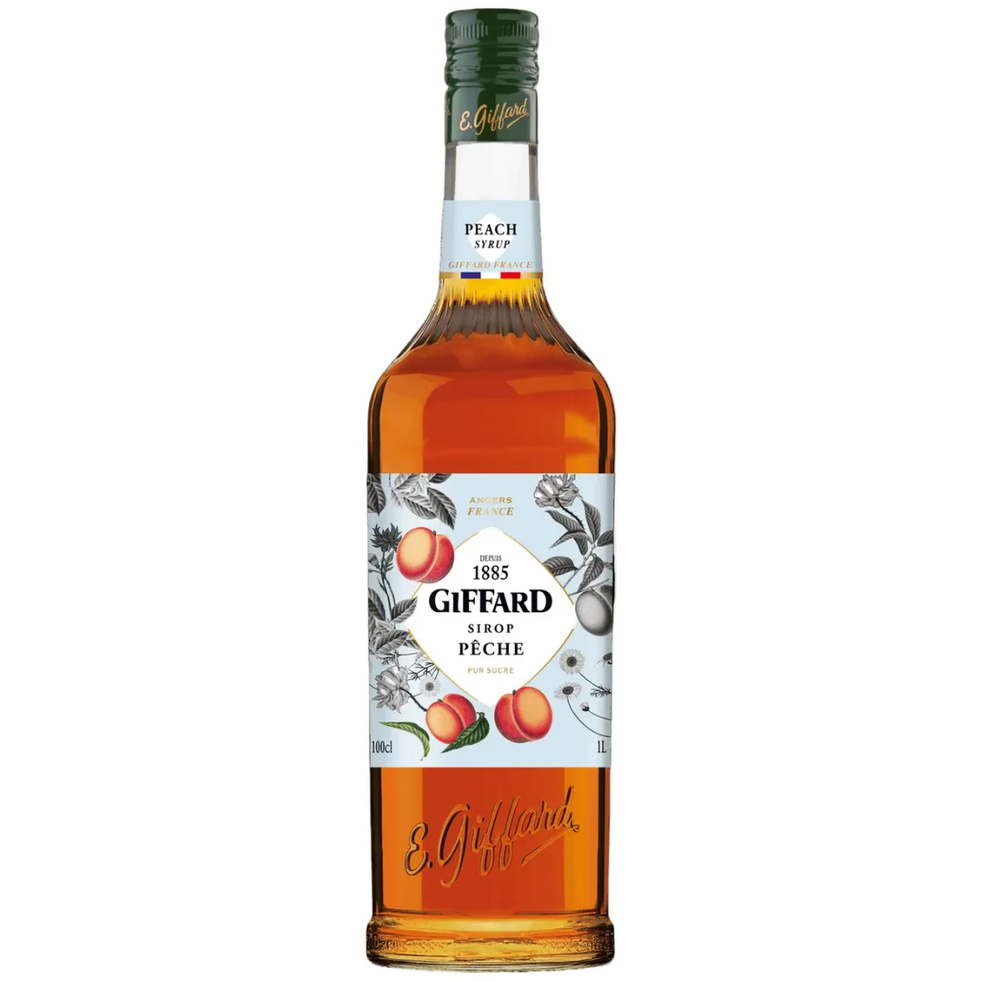 Giffard Peach Syrup 1L