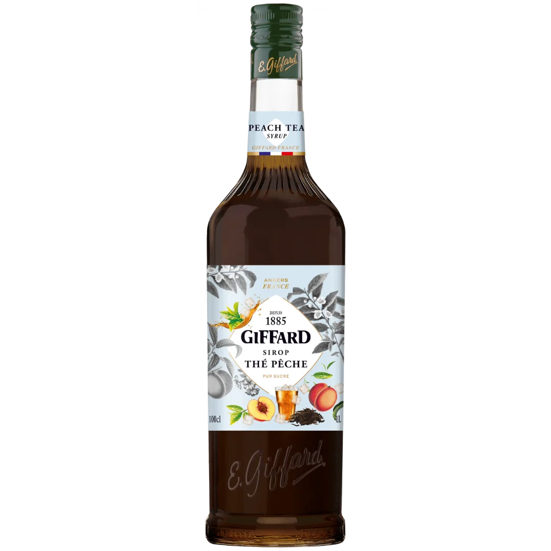 Giffard Peach Tea Syrup 1L