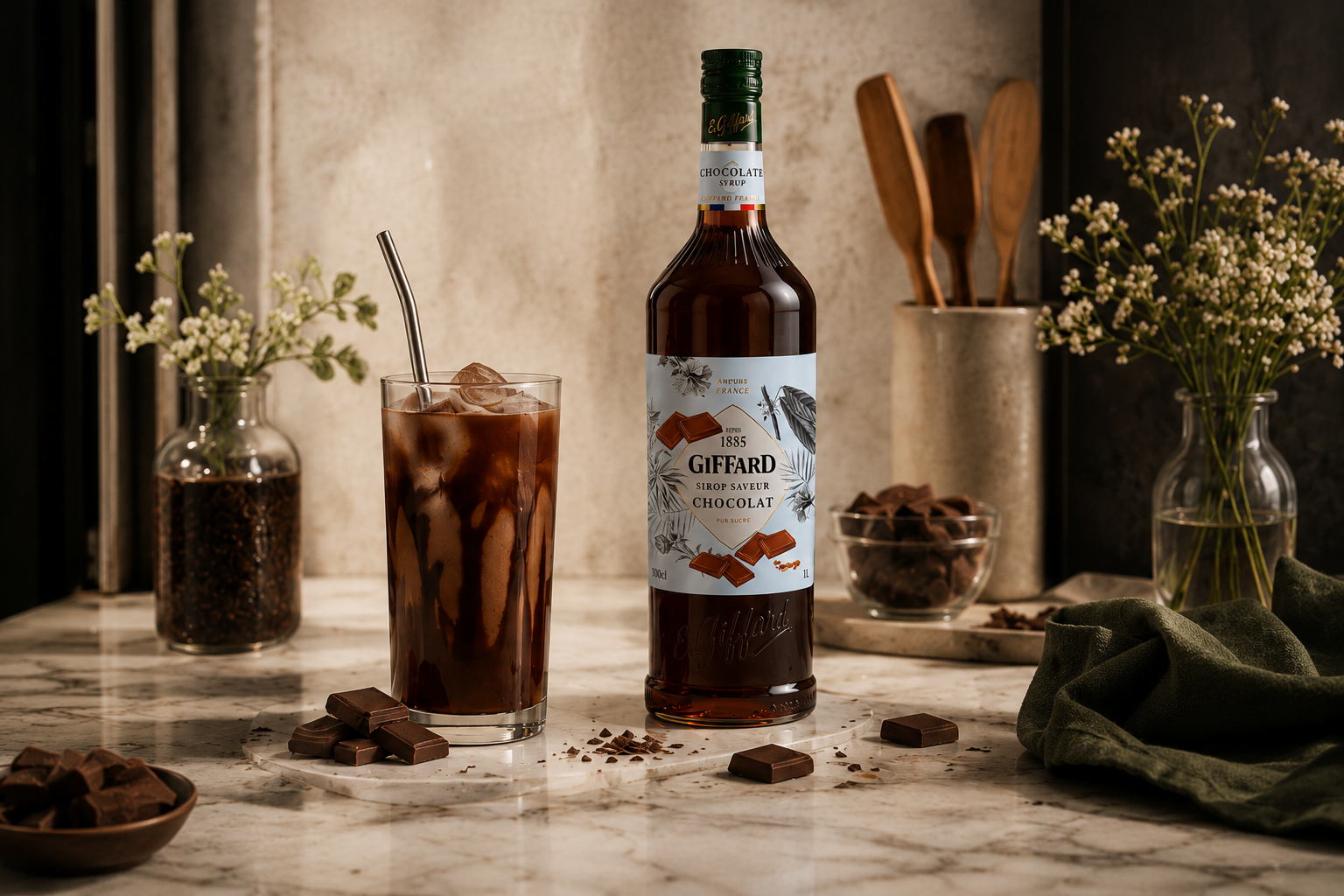 Giffard Chocolate Syrup 1L