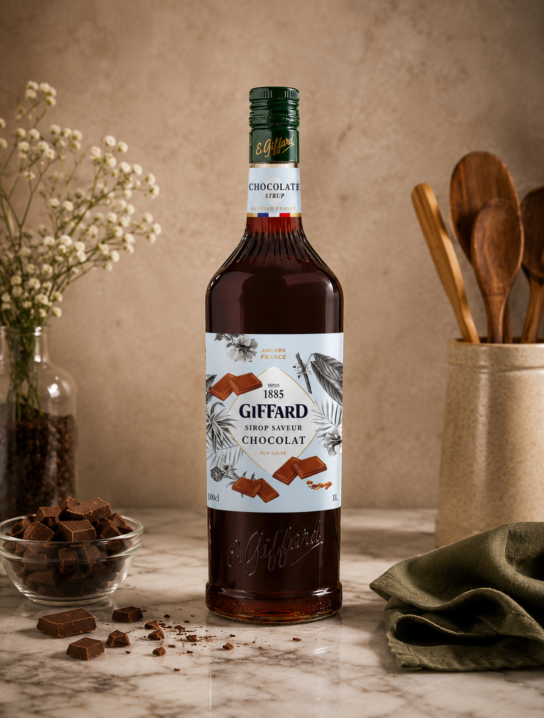 Giffard Chocolate Syrup 1L