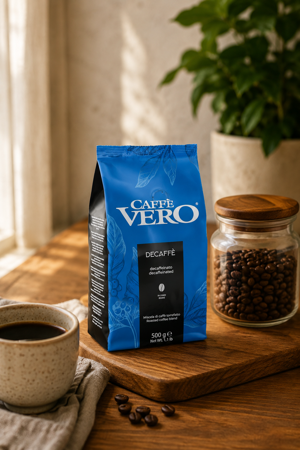 Vero Decaffè Coffee Beans 0.5 kg