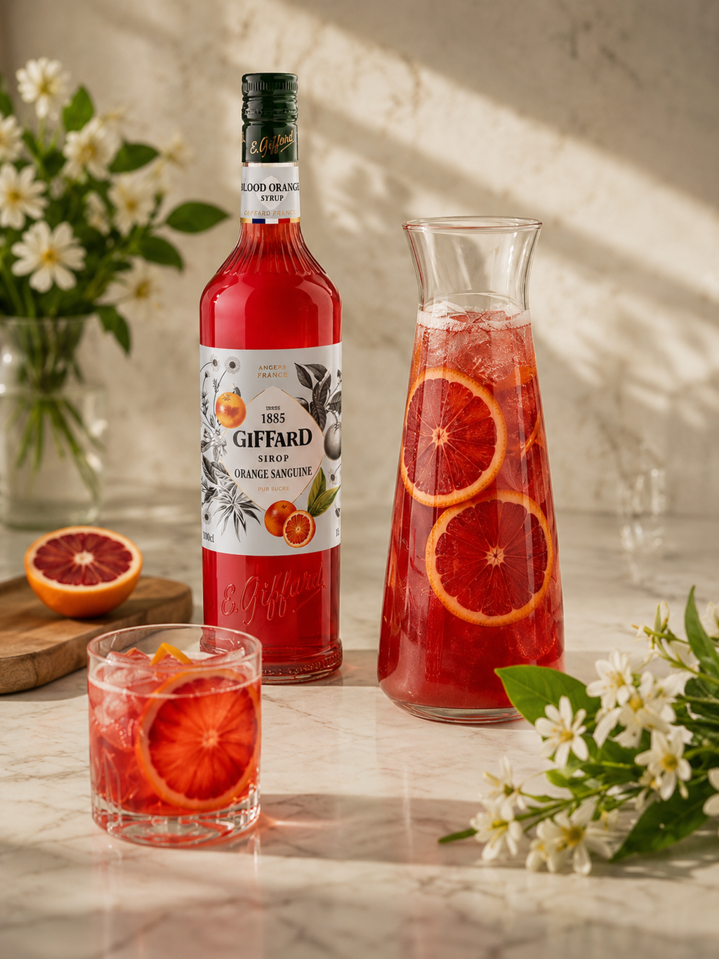 Giffard Blood Orange Syrup 1L