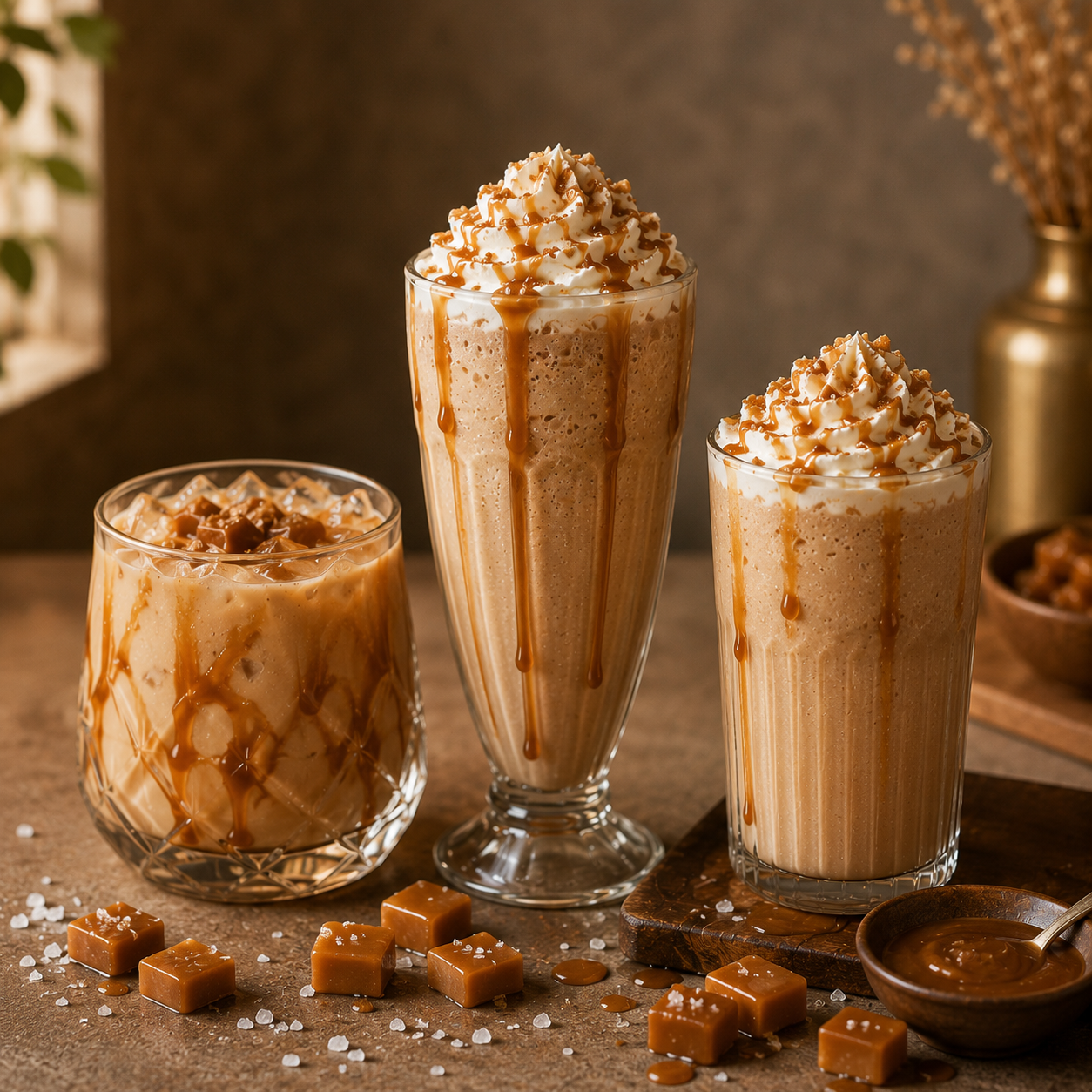 Moka Professional Salted Caramel Frappe Powder 1kg